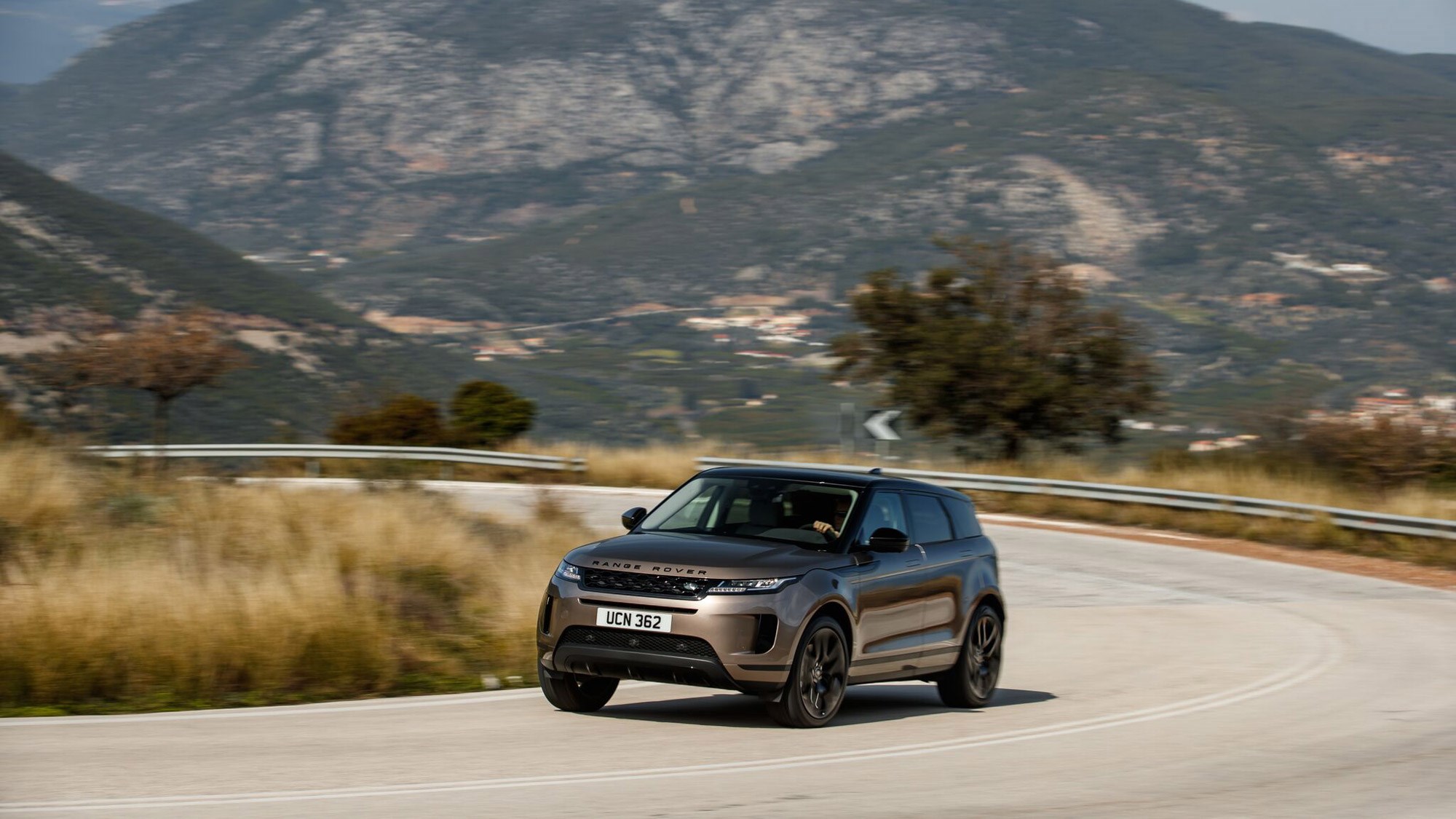 Range Rover Evoque's handling is composed and poised