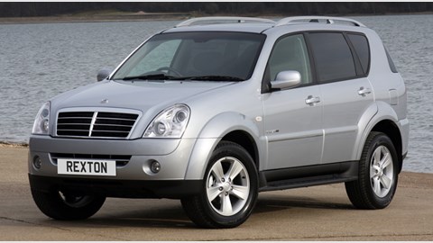 Ssangyong Rexton CAR review: front three-quarters photo