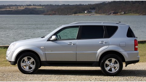 Ssangyong Rexton CAR review: side view photo