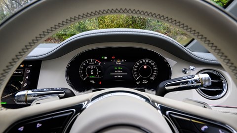 Bentley Continental GT Convertible (2025) review: gauge cluster