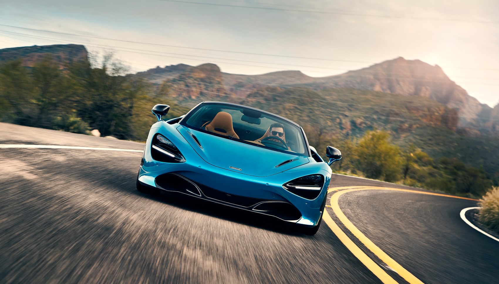 720S Spider front tracking