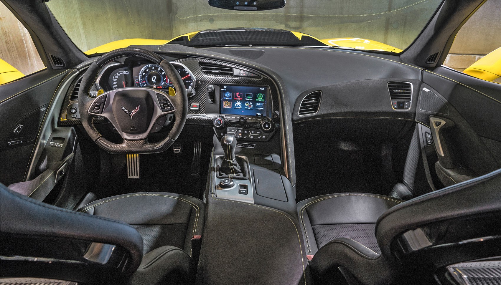 Corvette ZR1 interior
