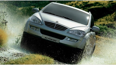Ssangyong Kyron 2.0 S 2WD CAR review: front view photo
