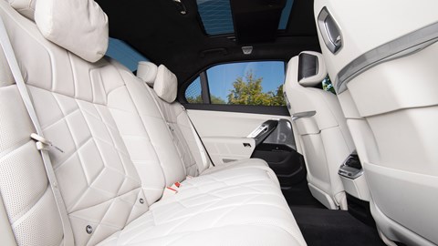 BMW 7 Series interior rear