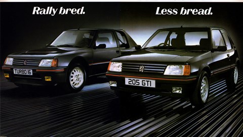 Peugeot 205 T16 and GTI