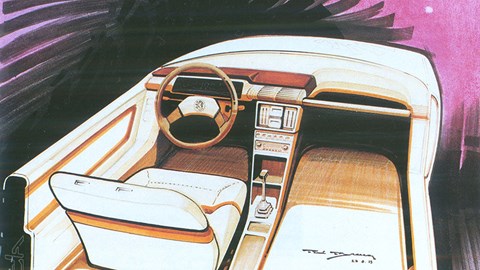 Peugeot 205 interior design proposal