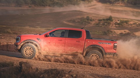 2023 Ford Ranger Raptor off road