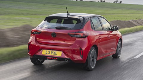 Vauxhall Corsa - rear tracking