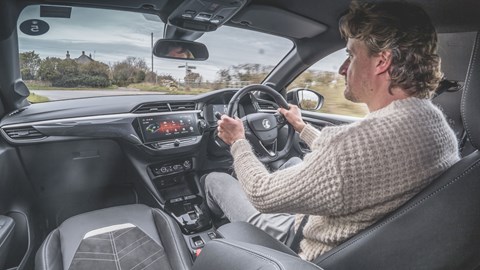 Vauxhall Corsa - John Howell driving