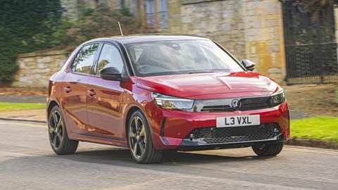 Vauxhall Corsa - front cornering