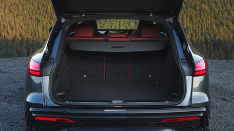 Audi SQ5 review - boot space, seats up