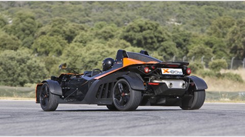 KTM X Bow CAR review: rear three-quarters