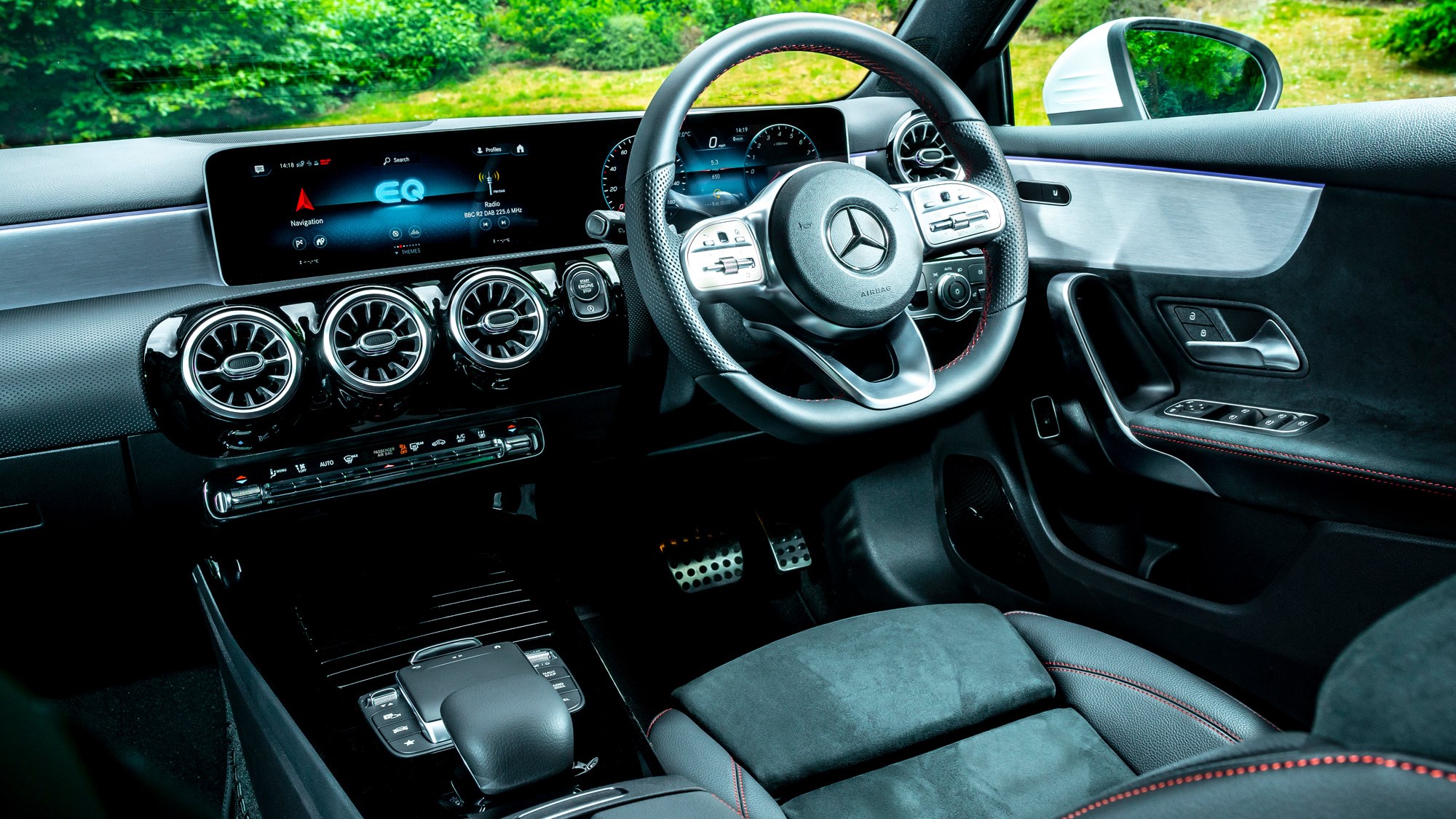 Mercedes-Benz A250e plug-in hybrid review, 2020, interior