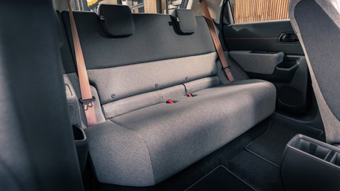 Honda E rear seats