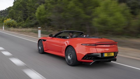 Aston Martin DBS Superleggera Volante (2019) review: sun seeker