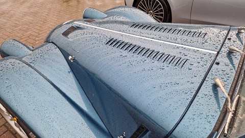 Morgan Plus Six review - bonnet vents, exclusive Bauer image