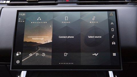 Range Rover Sport infotainment