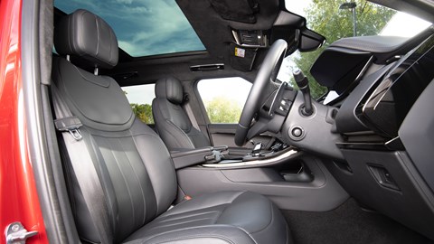 Range Rover Sport front seats