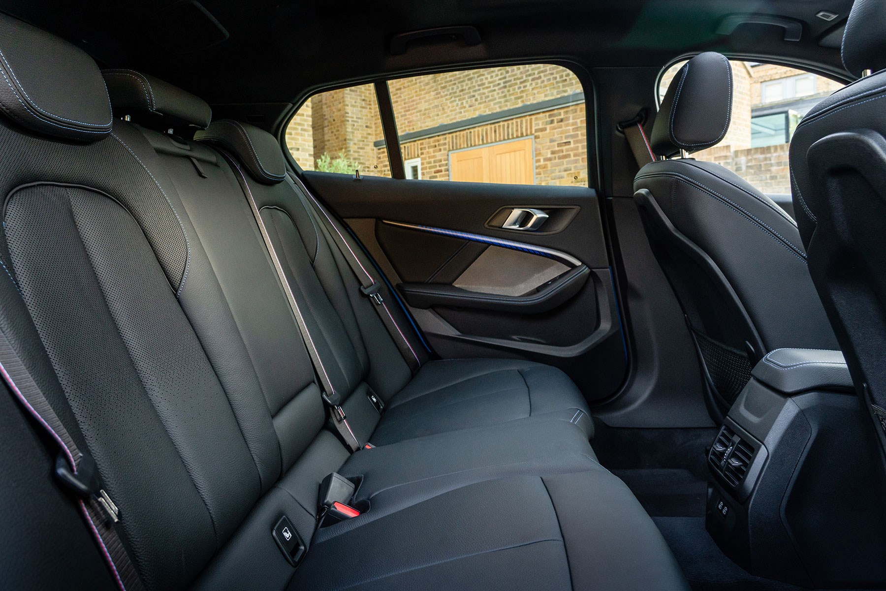 BMW 1-series rear seats: more space than before, but still quite a tight fit