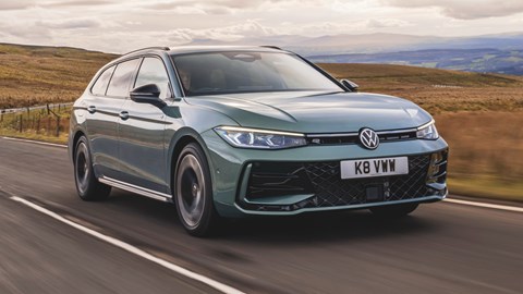 Volkswagen Passat Estate front driving