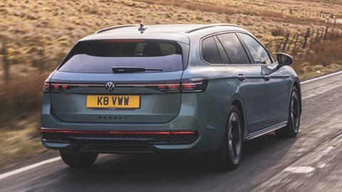 Volkswagen Passat Estate rear driving