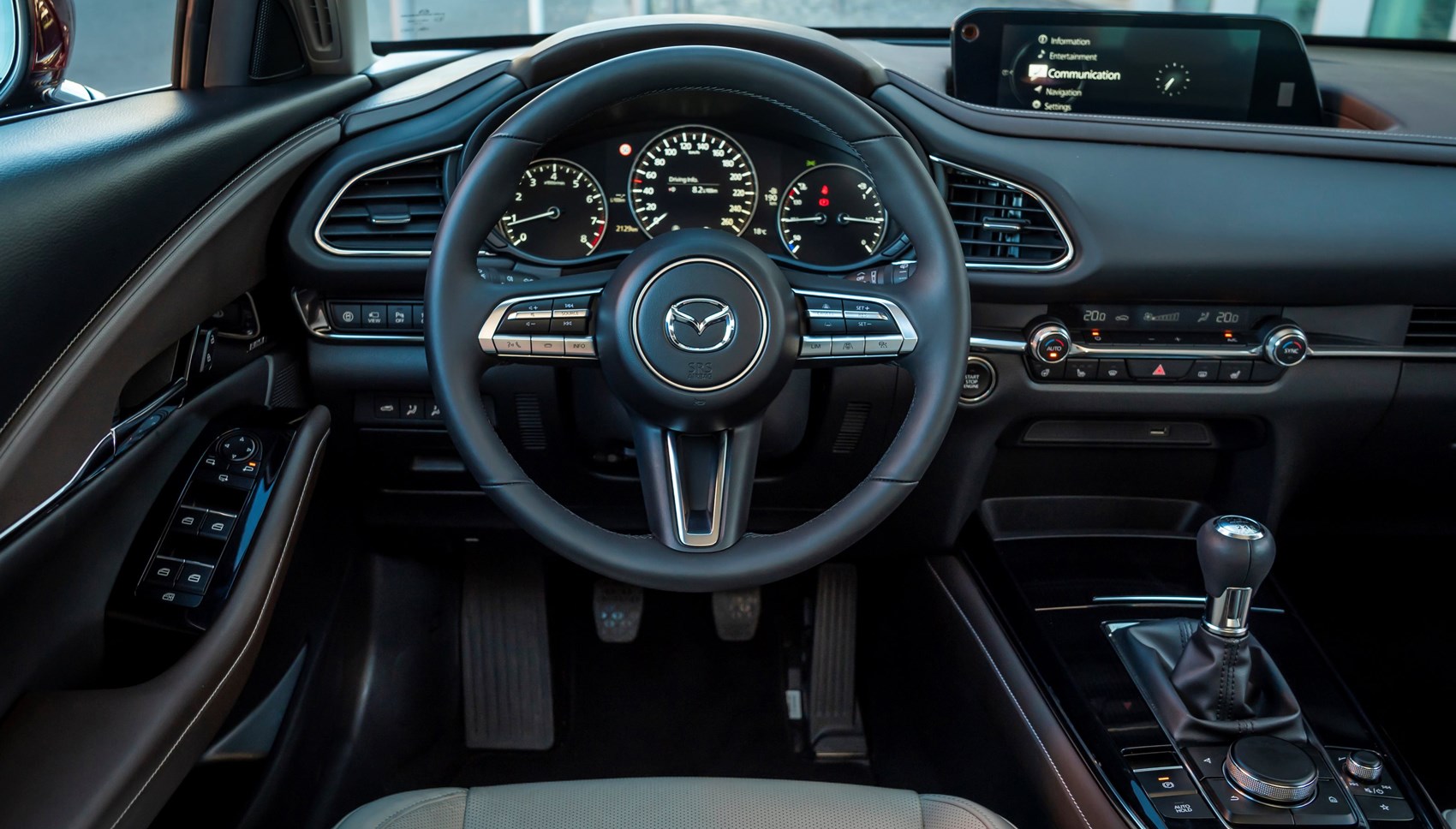 Mazda CX-30 crossover interior