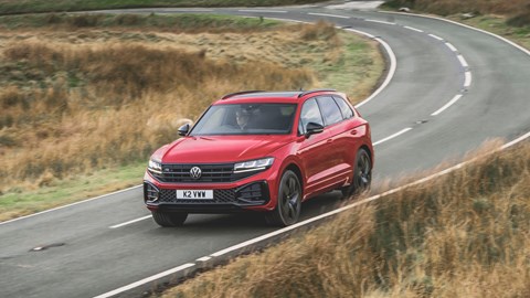 Volkswagen Touareg front driving