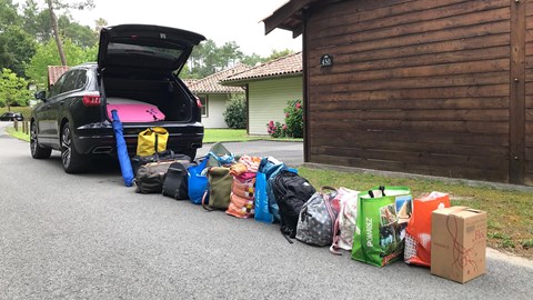 VW Touareg: a big boot capacity!