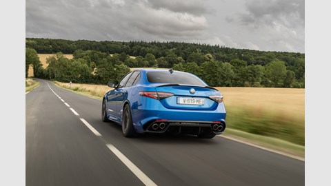 Alfa Romeo Giulia Quadrifoglio rear