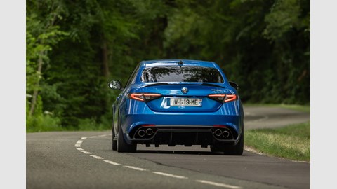 Alfa Romeo Giulia Quadrifoglio rear