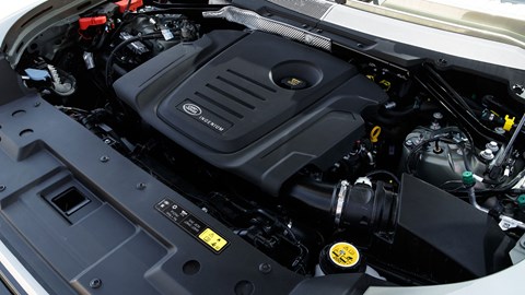 Ingenium engine is a 2.0-litre turbodiesel putting out 237bhp and 317lb ft of torque
