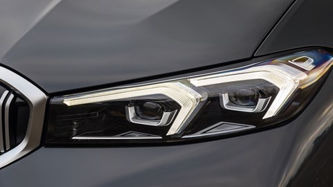 BMW 330e (2024) review: LED headlight, grey paint