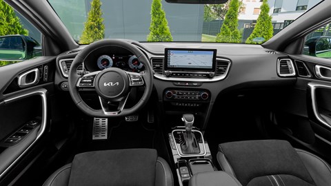 Kia XCeed facelift dashboard