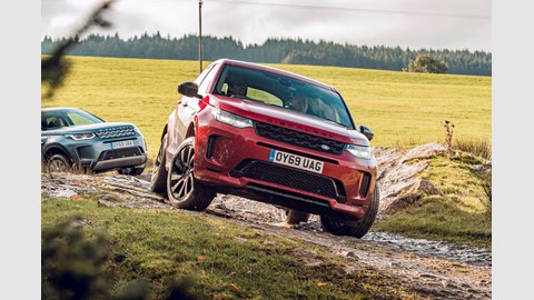 Land Rover Discovery Sport facelift, off-road