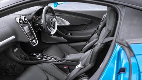 McLaren GT (UK) interior