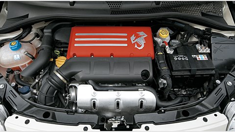 Fiat 500 Abarth CAR review: engine picture