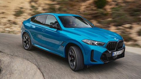 BMW X6 (2024) front driving