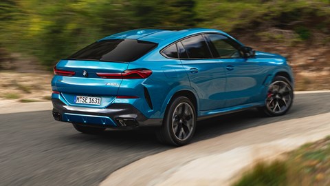 BMW X6 (2024) rear driving