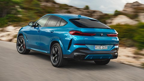 BMW X6 (2024) rear driving