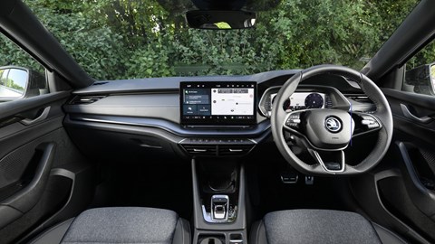 Skoda Octavia facelift review - dashboard