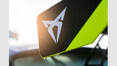 Cupra Leon e-Racer spoiler