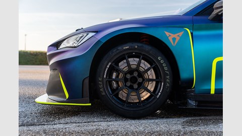 Cupra Leon e-Racer wheel