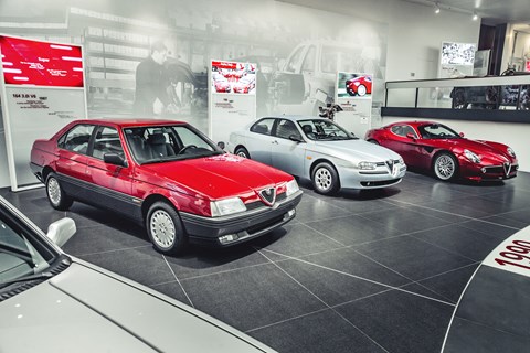 Inside Museo Storica Alfa Romeo