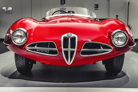 Inside Museo Storica Alfa Romeo