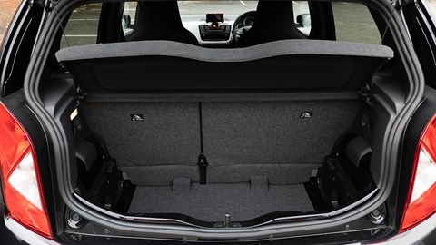 Seat Mii Electric review - RHD boot space