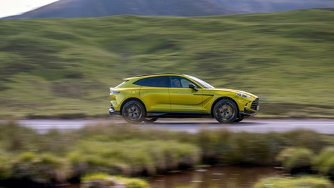 Aston Martin DBX side