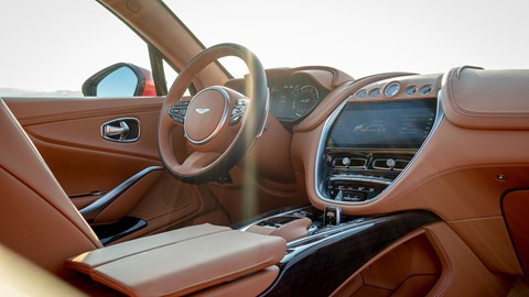 Aston Martin DBX interior