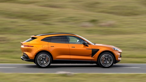 Aston Martin DBX side profile