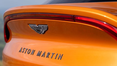 Aston Martin DBX badge