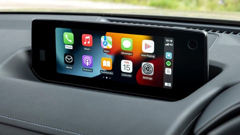 Mazda MX-30 EV display screen